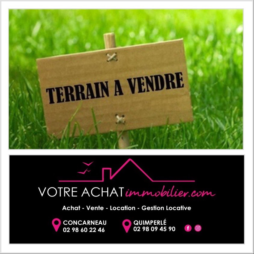 Terrain constructible viabilisé de 480 m2